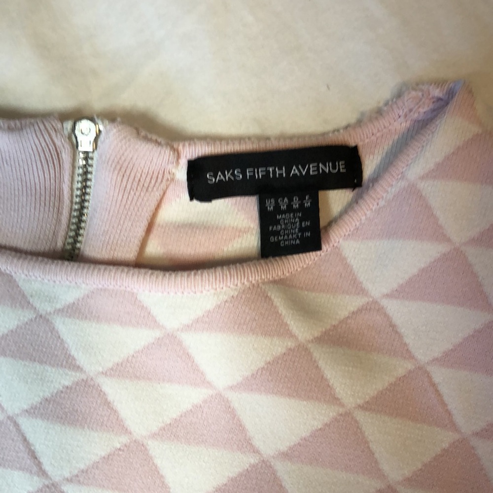 Pink and white summer dress - Picture 3 of 4